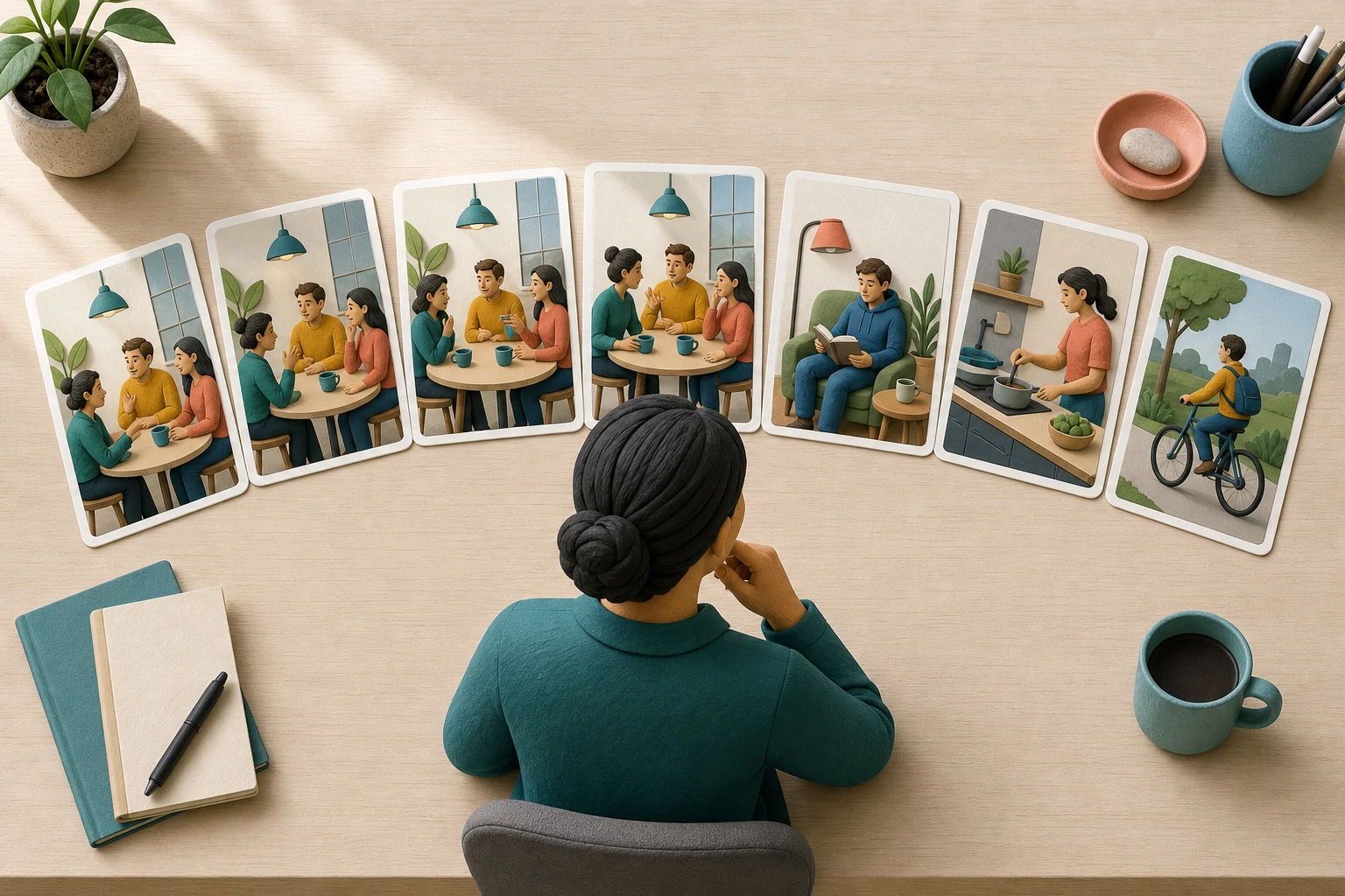 一个人记录日常决定，同时比较支持 ENFJ 和指向其他类型的证据